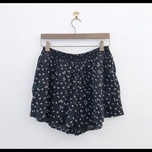CASLON Floral Print Shorts Medium